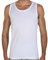 Canotta Uomo in Puro Cotone Filo di Scozia, Canottiera Intima con Spalla Larga in Tessuto Elastico Senza Cuciture Seamless, Made in Italy (Bianco, XL)
