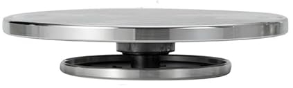 15/20/25/30CM Töpferscheibe Aluminium-Drehscheibe DIY Tonwerkzeuge Doppelseitige Kuchenkeramik-Drehscheibe Skulptur Keramik-Kuchenständer(20x12x1.1cm)