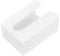SEWOART 2 STK Tissue-Box Papierhandtuchspender Für Zu Hause Spender Für Weichspüler Serviettenhalter Müslispender Wischt Taschentuchhalter Für Den Kühlschrank Klar Auto Weiß Plastik