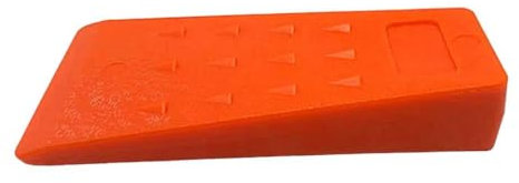 Sharplace Tree Felling Wedge Chain Saw Wedges,Wood Splitting Tree Cutting Wedge for Tree Cutting,Falling Bucking Chain Saw Accessories, 5 Inch