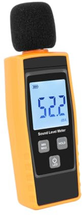 ULTECHNOVO Sound Level Meter Decibel Monitor Geräuschmessungsinstrument Mit Batterie