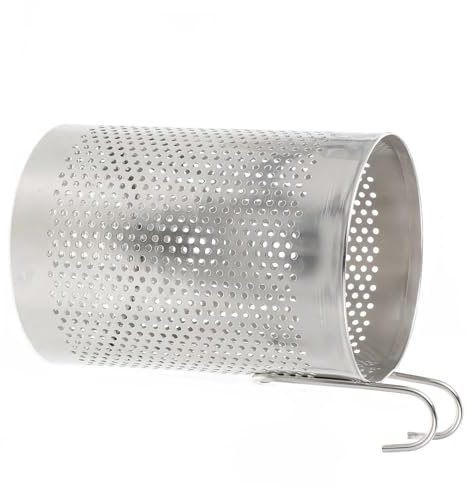 SHOWERORO Escurridor De Cubiertos De Acero Inoxidable Para Palillos y Cubiertos Organizador De Cocina Soporte Colgante Para Utensilios Escurridor De Palillos