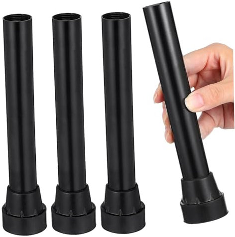 AZIDWERYQ 4pcs Universal Trampoline Replacement Legs with Covers Pad Stainless Steel Trampoline Leg Tube Mini Trampolines Bounce Part 7in trampoline parts