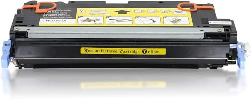 Druckerzubehör kompatibel mit Kompatibler Tonerkartuschenersatz für HP 503A / Q7582A (Gelb, 1 Packung)
