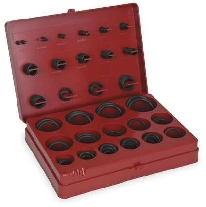 O-Ring O-Ring-Sortiment, Viton, 180 Stück, 30 Größen
