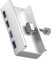 FOLODA Externe USB Konzentrator Klemmtyp USB3.0 Splitter Dockingstation Für Festplatten Kamera Keyboards Maus Festplatten