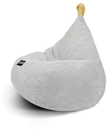 Qubo™ Tiny Drop Sitzsack | Ergonomisch & handgefertigt | Styroporkugelfüllung | Waschbarer Fresh-Bezug | Kompakt & mobil | Modernes Design aus Lettland | Urban Feel Fit
