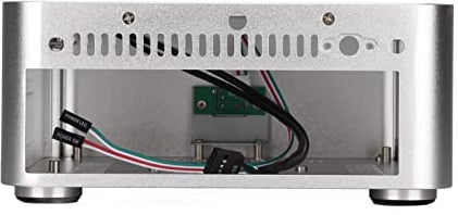 HTPC-Gehäuse aus Aluminiumlegierung, kompaktes Design für Heimkino-PC