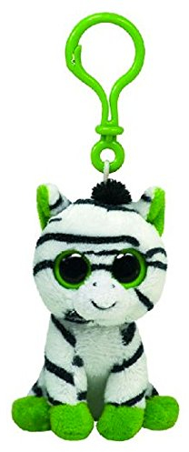 TY Beanie Boo Boos 3 Key Clip - Zig Zag The Zebra