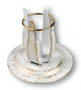 Baptême Bougeoir, laqué