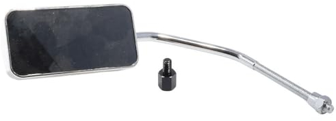 Spiegel STR8 F1-Style, universal, Chrom, M8 Gewinde (inkl. Adapter Linksgewinde)