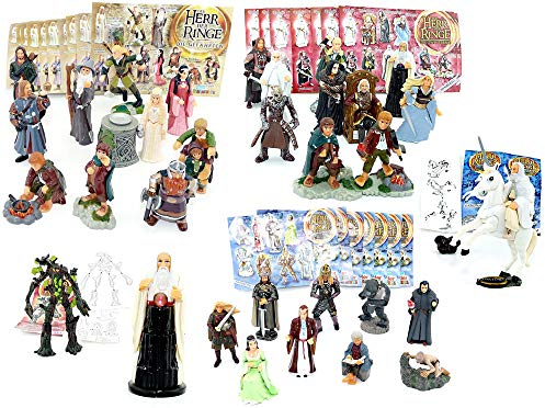 Herr der Ringe Figuren aus dem Film als original Charaktere (Ü-Ei Figuren - Komplettpaket)