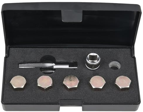 KS Tools 150.4915 Ölablassschrauben-Gewindereparatur-Satz, 12-tlg. M12 x 1,5