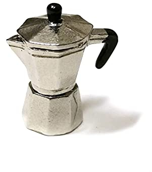 Miniblings Dollhouse Moka caffettiera Macchina da casa delle Bambole da caffè Espresso Accessori