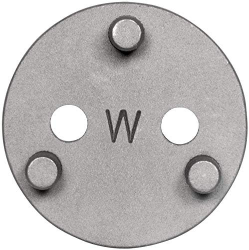 SW-Stahl 01467L-W Adapterplatte Bremssattel mit 3 Zapfen – Rückstellwerkzeug Bremsen I z. B. für Ford Focus/C-Max/S-Max, Renault, Iveco, Volvo I Nicht für E-Handbremse