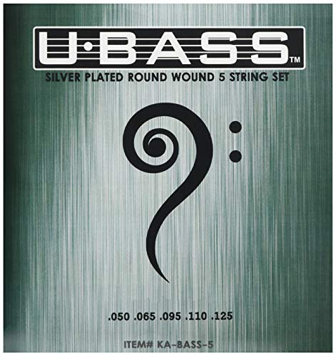 Kala Metal Round Wound para Bajos U de 5 cuerdas