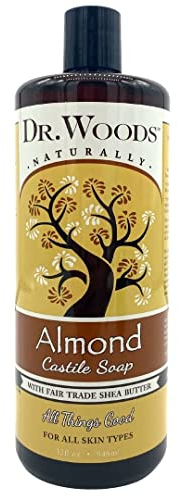 Dr. Woods Naturals Almond Soap with Shea Butte 946 ml