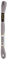 Anchor Sticktwist 1x Farbe 399 - dunkelgrau