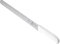 Mercer Culinary Ultimate White Cutlery 11 Slicer (Wavy Edge)