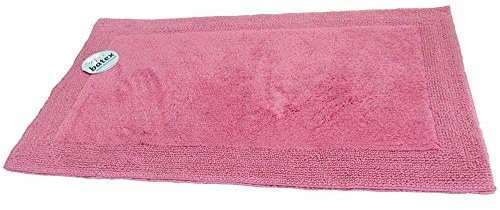 Batex Badteppich Duo-Flor rosa ca.60X100cm Badematte Badezimmerteppich Badgarnitur Badvorleger Duschmatte