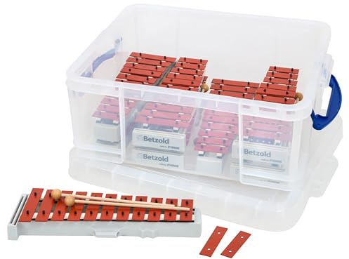 Betzold Musik - Gruppenset 1-8 Glockenspiele inkl. 8 Paar Schlägel, Kinder-Xylophon