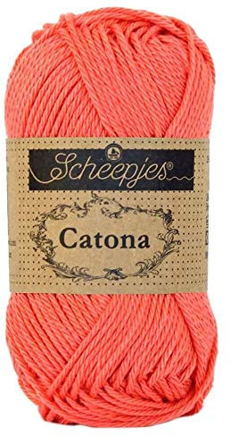 Scheepjes - Scheepjes Catona 252 Watermelon Yarn - 1x25g