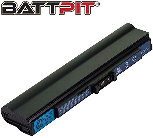 BattPit Batteria per Portatile Acer UM09E31 UM09E51 UM09E56 UM09E70 UM09E71 Aspire 1410 1810T 1810TZ Ferrari One 200 - [6 Celle/4400mAh/48Wh]