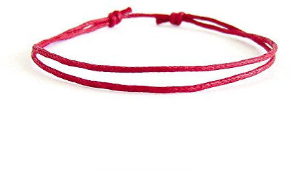 String Bracelet, Red Jewelry for Good Luck. For Men and Women