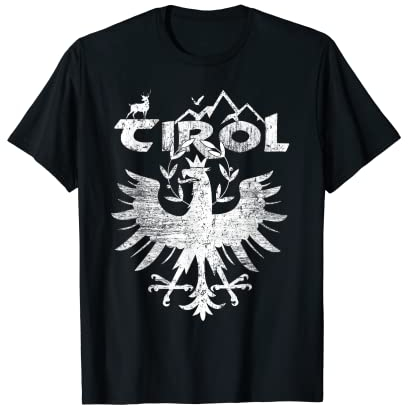 Vintage Adler Tiroler Wappen, ein Stück Heimat für Fans T-Shirt