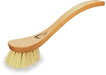 MERXartis Premium Spülbürste Bonnie (Fibre) - naturbelassen und ökologisch - die plastikfreie Topfbürste