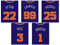 TnT Prints 2021 Phoenix Sonnen Poster, Phoenix Suns Wanddekoration, Phoenix Sonnen Drucke, Basketball Poster, NBA Poster, Sonnen Poster, Sonnen Dekor – Set von 5 (8 x 10) – ungerahmt