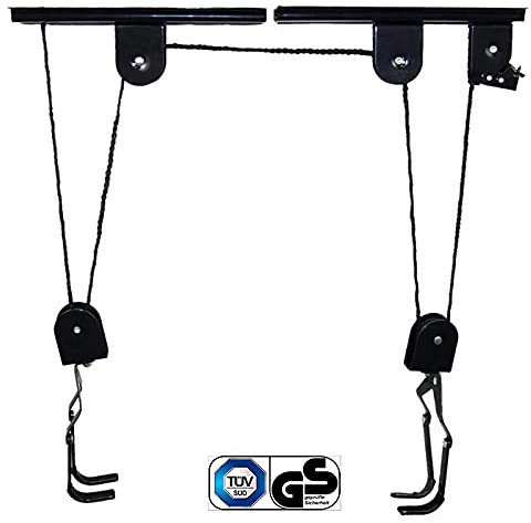 Kühnel Fahrradlift Fahrradaufhängung Fahrradhalter Fahrradaufzug Deckenhalter Seilzug
