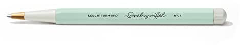 LEUCHTTURM1917 367281 Drehgriffel Nr. 1, Mint Green - Gelstift mit schwarzer Tinte