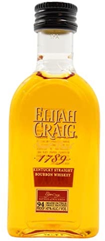 Elijah Craig - Small Batch Kentucky Straight Bourbon Miniature - Whiskey 5cl 47% ABV