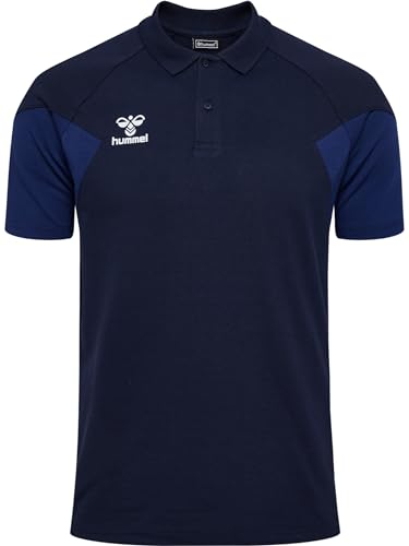 hummel Herren Hmltravel Polo Shirt, Marine, XL EU