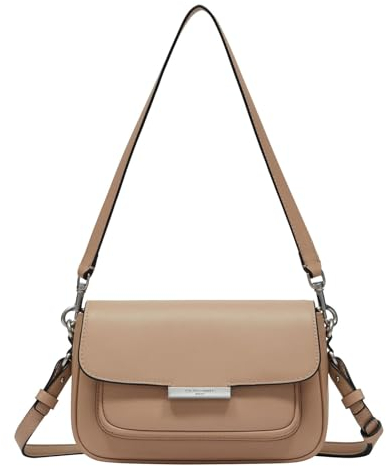Liebeskind Berlin Women's Andrea Calf Optic S Sandy Crossbody