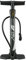 BV Bike Pump - Bicycle Pump 160 PSI high Pressure, Bike Tire Pump 17/24 inch Smart Valve Head, Automatically Reversible Presta & Schrader, Ball Pump (Dark Grey - Petite)