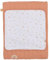 Wickelauflage 6 x 68 x 52 cm und Baumwolltuch, Orange