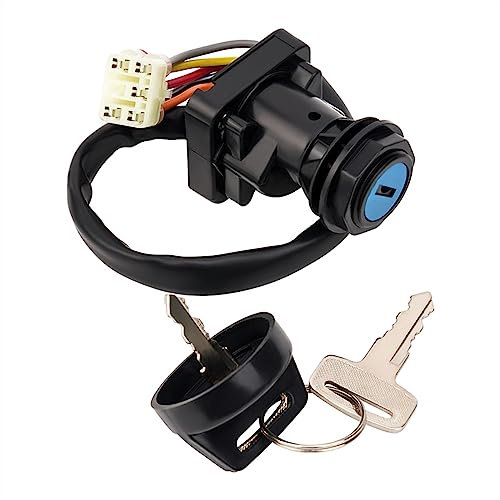 Serrure de Moto Compatible avec Suzuki pour King Quad 750 LTA750 LTA450X LTA500 TA400F LTF400F LTF400F Moto Électrique Serrure De Porte Interrupteur À Clé D'allumage