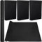 CRASPIRE 59 x 16.9 Zoll Leinen-Bucheinband Schwarz Für A3-A8-Bücher, Bindungsstoffoberfläche, Papierrückseite, Bucheinband, Bücher, Album, Scrapbooking, Archivierung, DIY-Abdeckung, Schutz Bucheinband