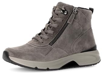 Gabor Damen Schnürstiefeletten, Frauen Stiefeletten,halbstiefel,Kurzstiefel,uebergangsschuhe,uebergangsstiefel,braun (Flausch),42.5 EU / 8.5 UK