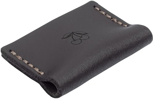 KIRSCHEN Schneidenschutz – Schutz für Stechbeitel mit 45 mm Klingenbreite und Zimmermannsbeitel NERO in 40 mm, Klingenschutz aus Leder, Messerschutz 8505045