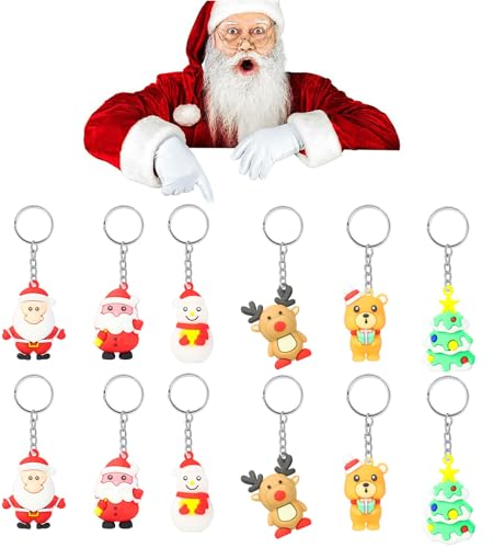 Clé Noel,Clé Père Noël,Porte Clé Noel,De Noël Dessin Animé Porte-Clés,Porte-Clé Noël,De Noël Porte-Clés,Père Noël Porte-Clés,Noël Bonhomme De Neige Renne Arbre Porte-Clés,Noël Porte Clés,12 Pièce