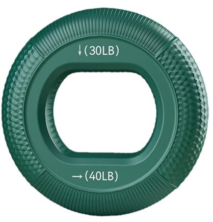 Handgriffkraft-Ringe, Griffkraft-Trainingsring - Silikon-Handtrainer - Unterarmtrainer, Krafttraining, Griffverstärker für das Training von Klettersportlern