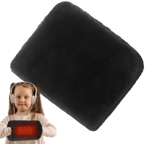 Heated Hand Warmer Pouch, Electric Heated Hand Warmer Pouch, Quick Heated Pouch, Water Free Hand Warmer, Portable Washable Heater for Women and Men, Home, Travel