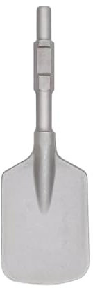 Folpus Martillo eléctrico con punta de pala para arcilla, pala plana, pala versátil para jardinería, pala para excavar suelos duros, pala de acero, Cuadrado