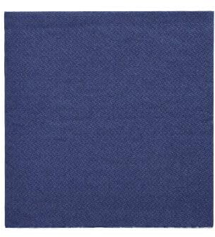 PAPSTAR Servietten Daily Collection 1/4-Falz 24 cm x 24 cm dunkelblau 89606 Tissue-Servietten Papier-Servietten, 150 Stück