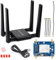 Waveshare 5G DONGLE Expansion Board ONLY, USB 3.2 Port, Aluminum Alloy Case, Quad Antennas, Onboard M.2 Key B Interface, Does NOT Include 5G Module