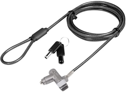 Logilink NBS015 - MacBook Pro Diebstahlsicherung, 2 m schnittfestes Kabel, 14 & 16 (2021–2024)