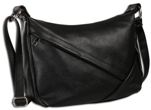 Toscanto Tasche schwarz Schultertasche mittel 35x22cmx12cm OTT191SS1